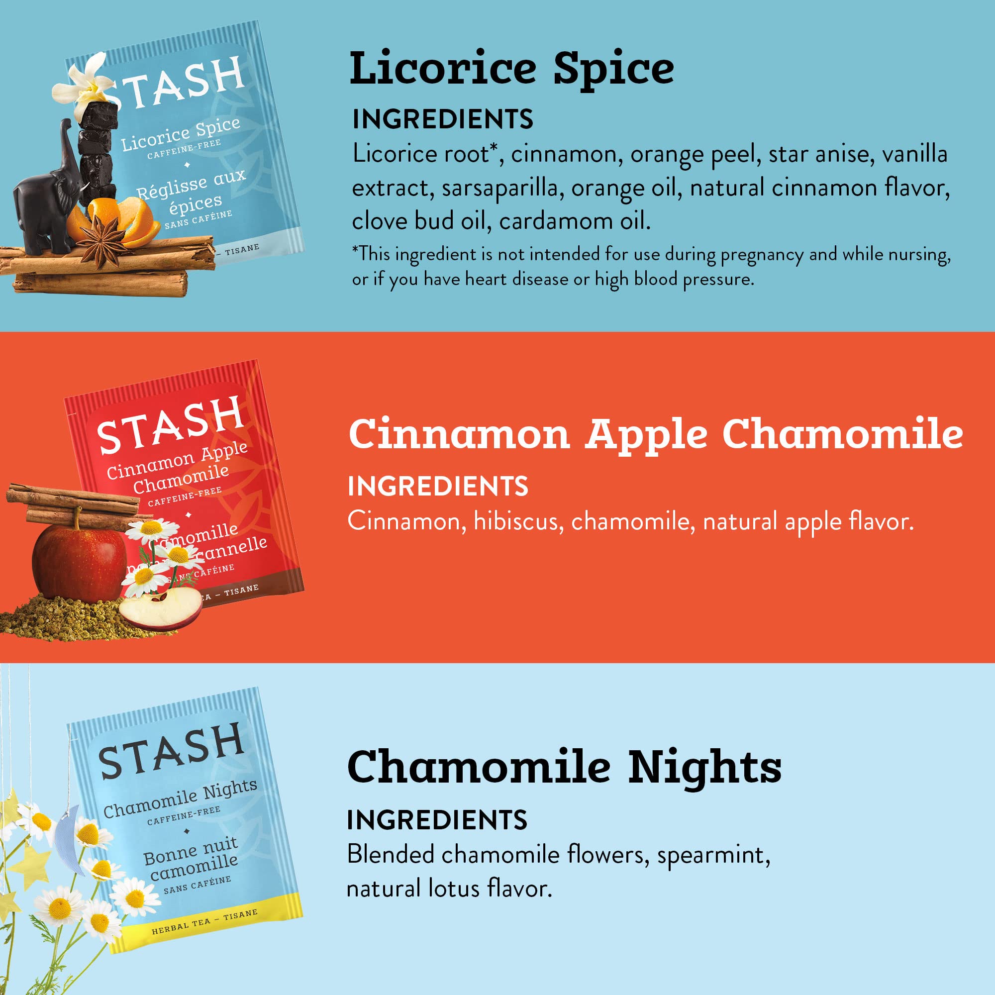 Stash Tea Pack 3